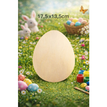 Jajko 2 17,5cm, jajko 17,5cm, sklejka 3mm